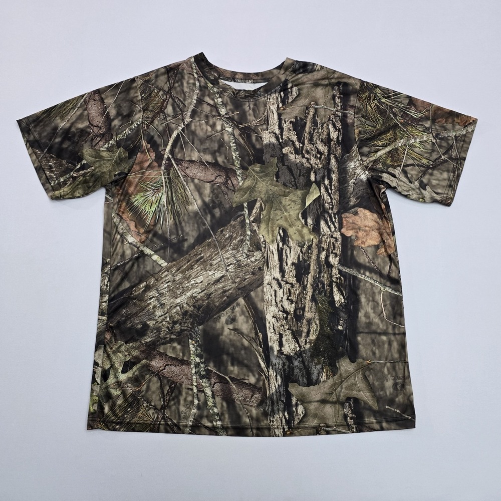 Mossy Oak Mens XL Camo Performance T-Shirt Break-Up  Hunting Tee Short Sleeve